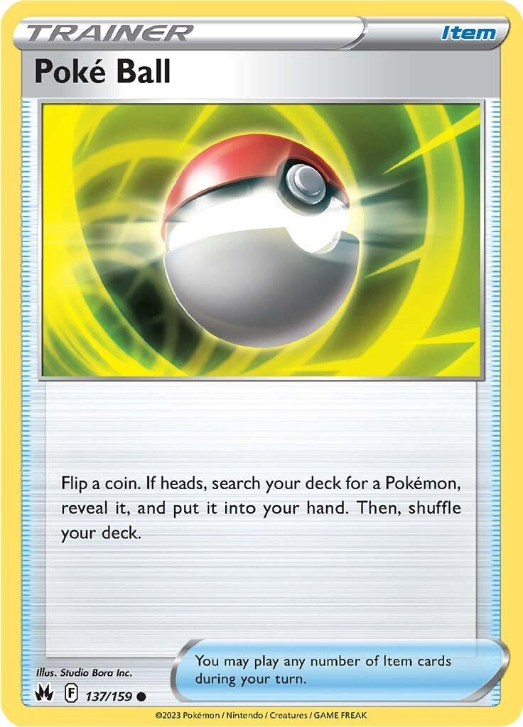 Poke Ball (137/159) [Sword & Shield: Crown Zenith] | Devastation Store