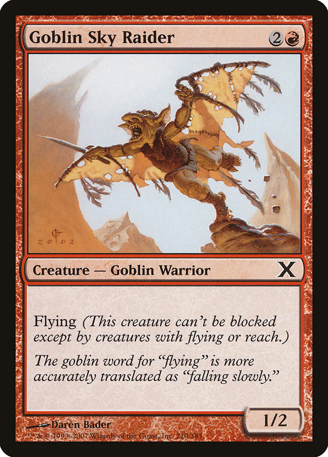 Goblin Sky Raider [Tenth Edition] | Devastation Store