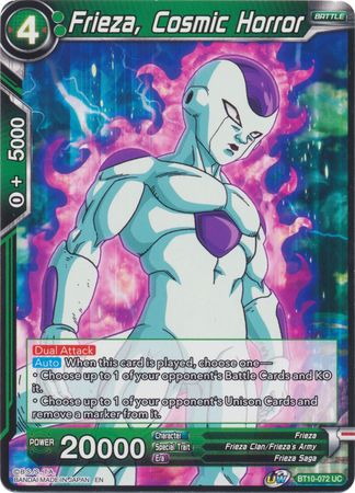 Frieza, Cosmic Horror (BT10-072) [Rise of the Unison Warrior 2nd Edition] | Devastation Store