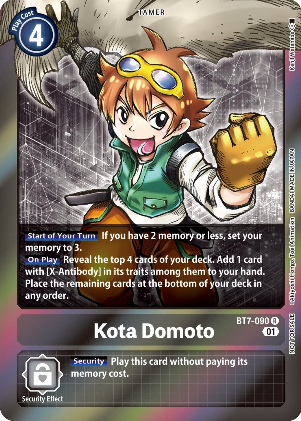 Kota Domoto [BT7-090] (Event Pack 4) [Next Adventure Promos] | Devastation Store