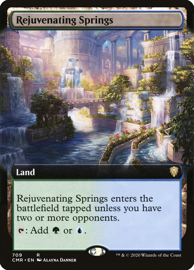 Rejuvenating Springs (Extended) [Commander Legends] | Devastation Store