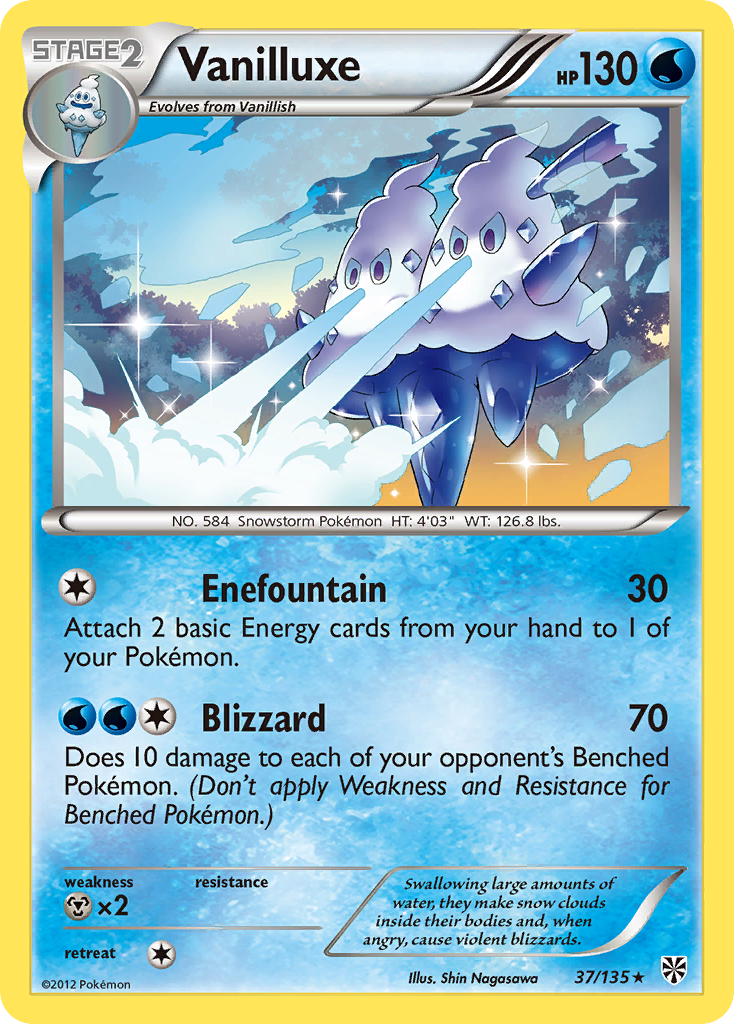 Vanilluxe (37/135) [Black & White: Plasma Storm] | Devastation Store