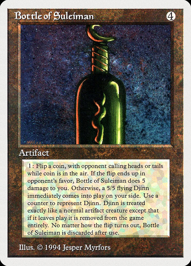 Bottle of Suleiman [Summer Magic / Edgar] | Devastation Store