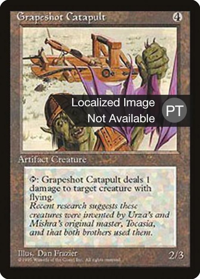 Grapeshot Catapult [Fourth Edition (Foreign Black Border)] | Devastation Store