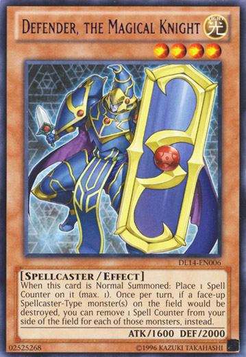 Defender, the Magical Knight (Purple) [DL14-EN006] Rare | Devastation Store