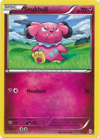 Snubbull (11/30) [XY: Trainer Kit - Sylveon] | Devastation Store