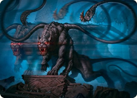 Displacer Beast Art Card [Dungeons & Dragons: Adventures in the Forgotten Realms Art Series] | Devastation Store