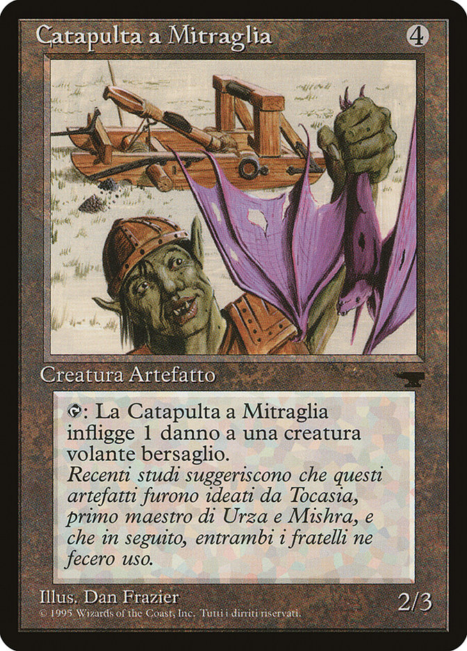 Grapeshot Catapult (Italian) - "Catapulta a Mitraglia" [Rinascimento] | Devastation Store