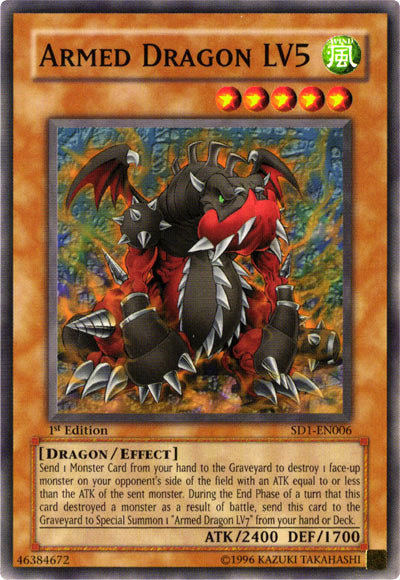 Armed Dragon LV5 [SD1-EN006] Common | Devastation Store