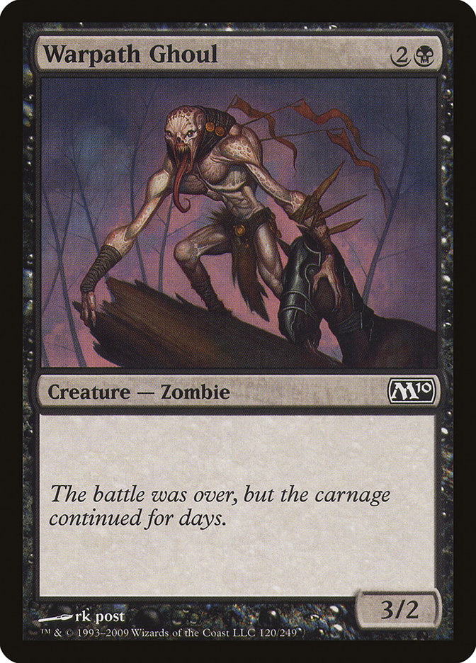 Warpath Ghoul [Magic 2010] - Devastation Store | Devastation Store