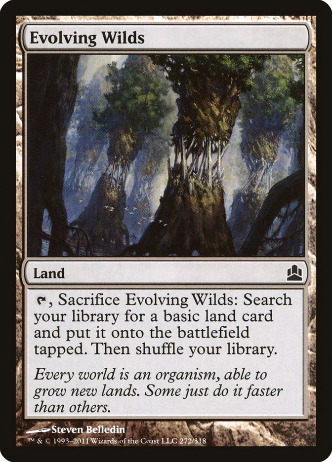 Evolving Wilds [Commander 2011] - Devastation Store | Devastation Store