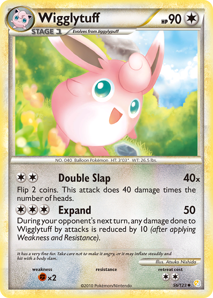 Wigglytuff (56/123) [HeartGold & SoulSilver: Base Set] | Devastation Store