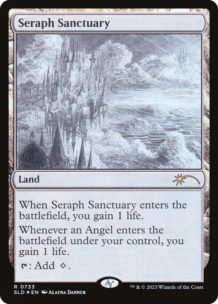 Seraph Sanctuary (Sketch) [Secret Lair Drop Promos] | Devastation Store