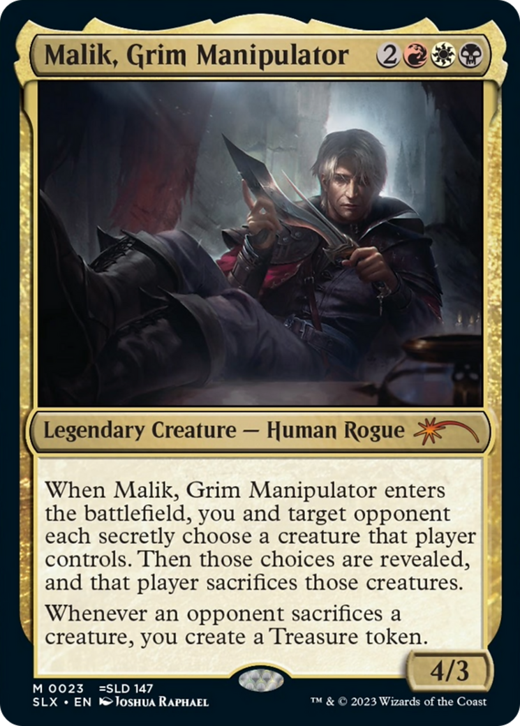 Malik, Grim Manipulator [Secret Lair: Universes Within] | Devastation Store