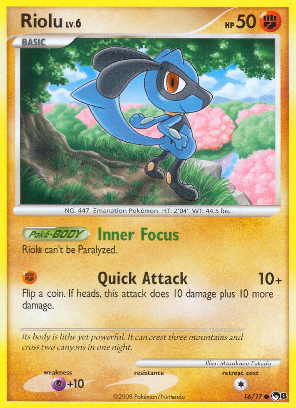 Riolu (16/17) [POP Series 8] | Devastation Store