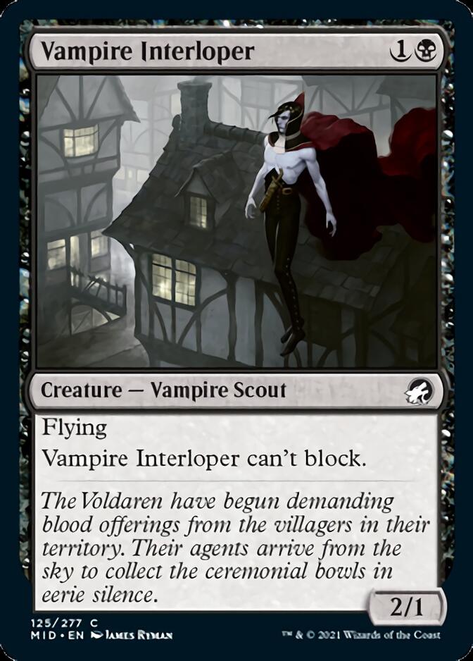 Vampire Interloper [Innistrad: Midnight Hunt] | Devastation Store