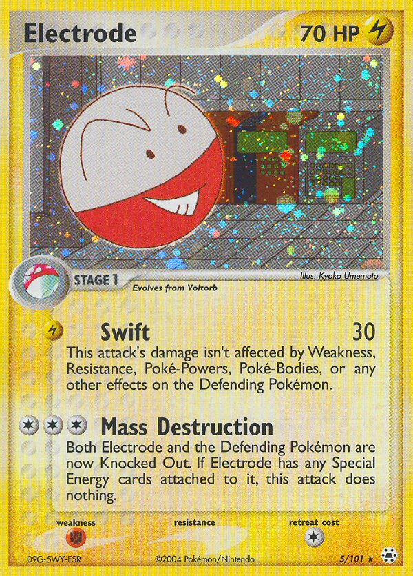 Electrode (5/101) [EX: Hidden Legends] | Devastation Store