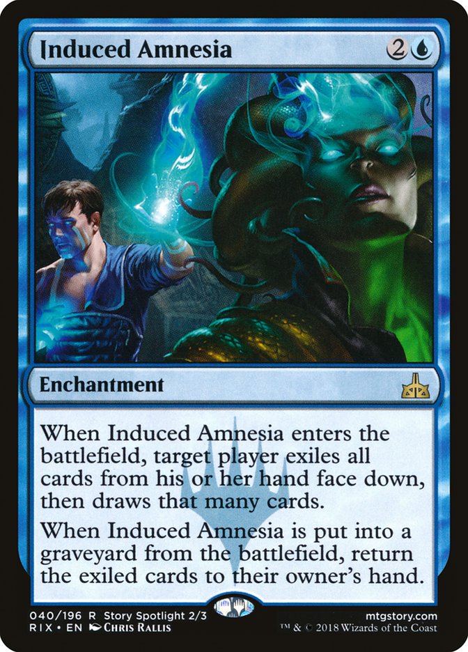 Induced Amnesia [Rivals of Ixalan] | Devastation Store