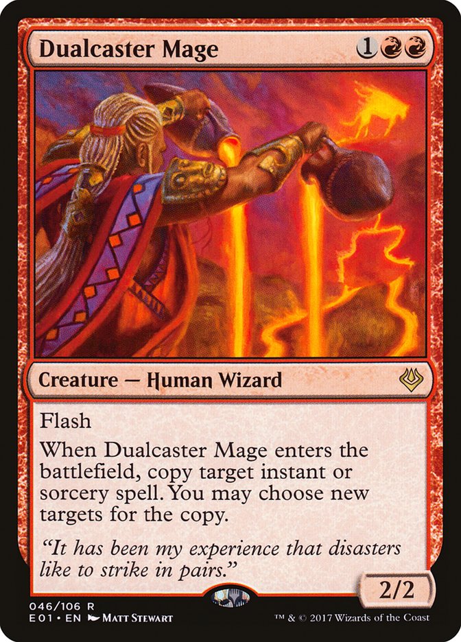 Dualcaster Mage [Archenemy: Nicol Bolas] - Devastation Store | Devastation Store