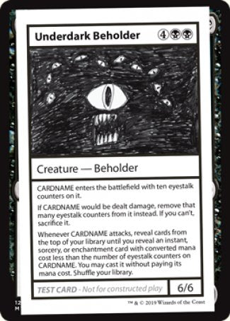 Underdark Beholder (2021 Edition) [Mystery Booster Playtest Cards] | Devastation Store