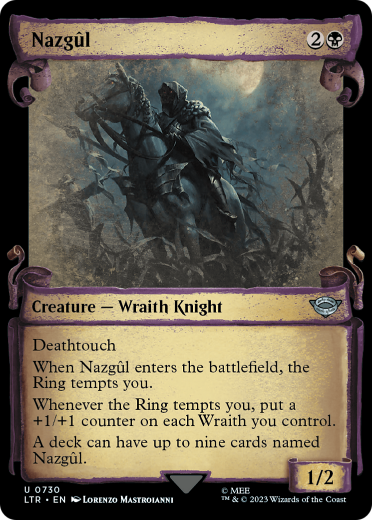 Nazgul (0730) [The Lord of the Rings: Tales of Middle-Earth Showcase Scrolls] | Devastation Store