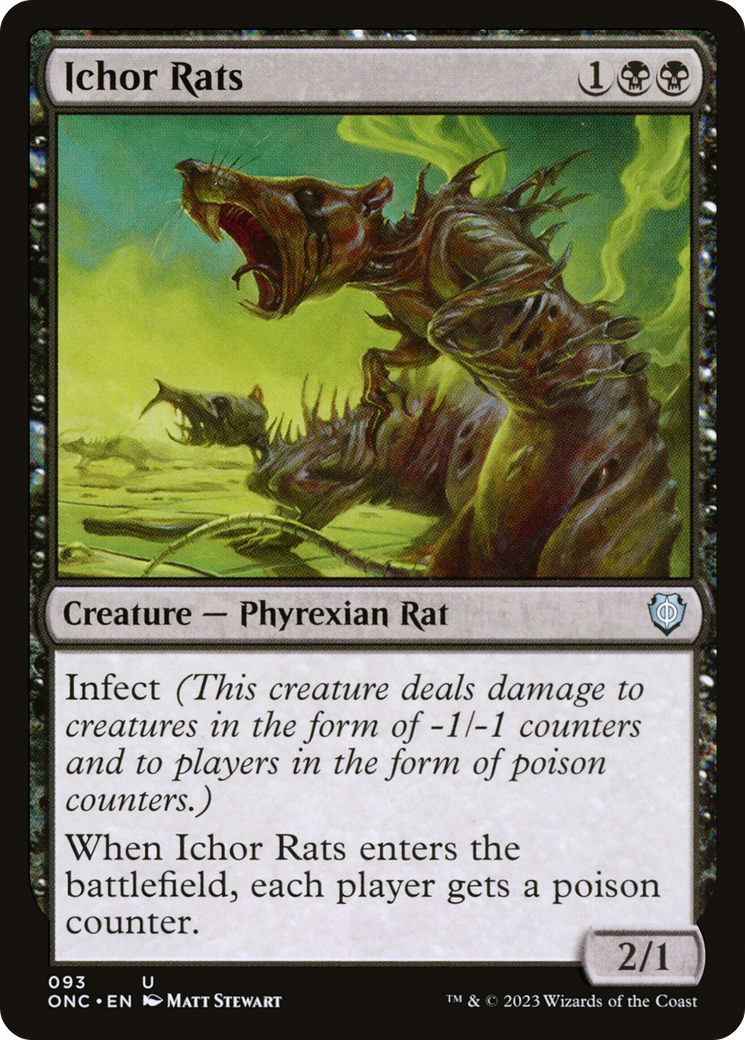 Ichor Rats [Phyrexia: All Will Be One Commander] | Devastation Store