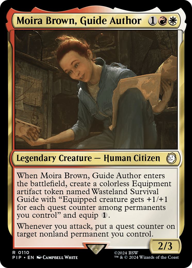 Moira Brown, Guide Author [Fallout] | Devastation Store