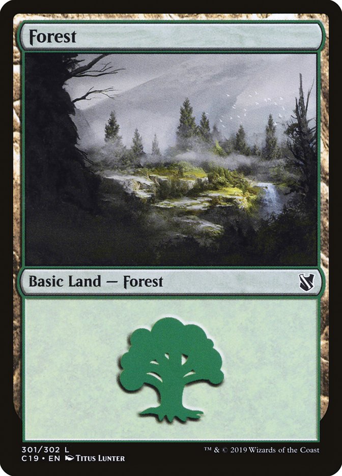 Forest (301) [Commander 2019] | Devastation Store