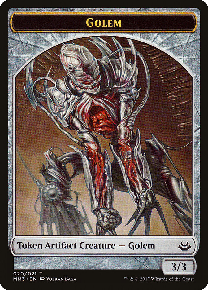 Golem [Modern Masters 2017 Tokens] - Devastation Store | Devastation Store