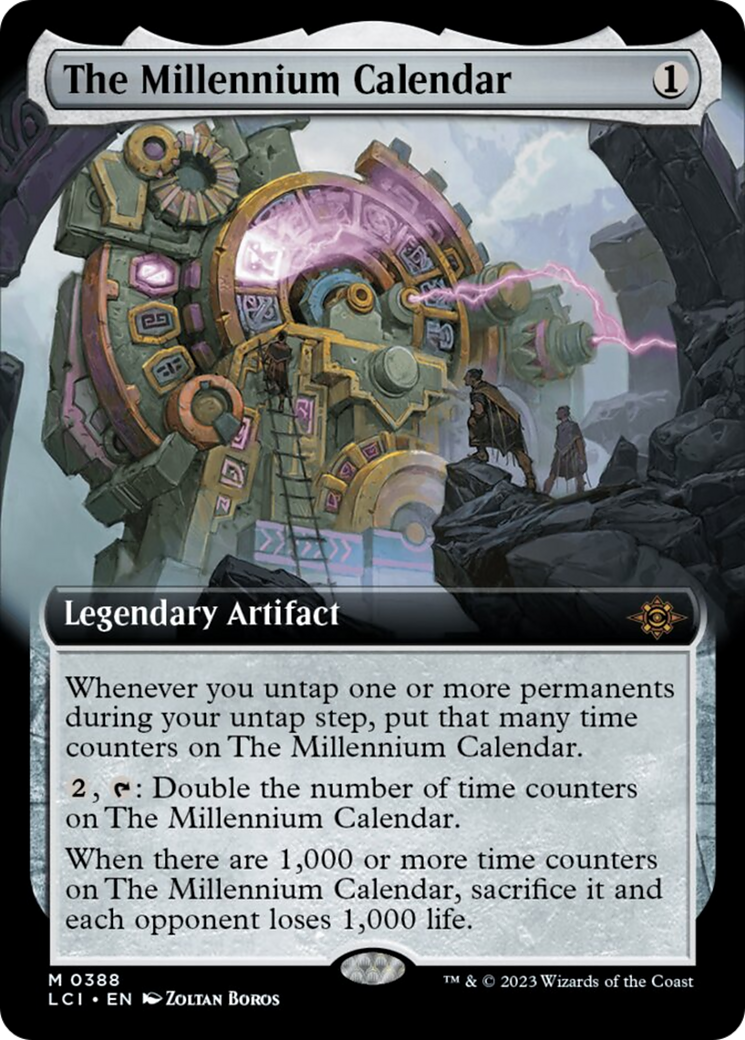 The Millennium Calendar (Extended Art) [The Lost Caverns of Ixalan] | Devastation Store