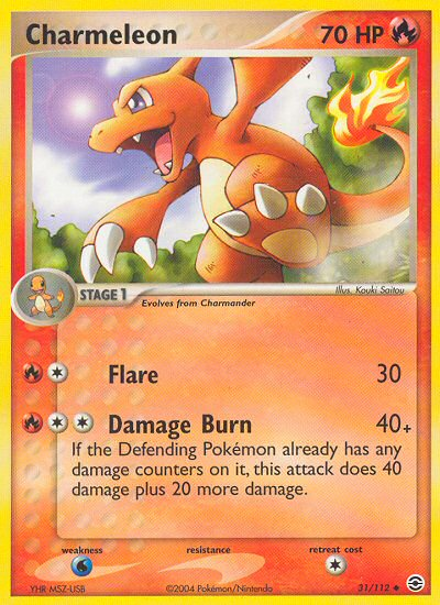 Charmeleon (31/112) [EX: FireRed & LeafGreen] | Devastation Store