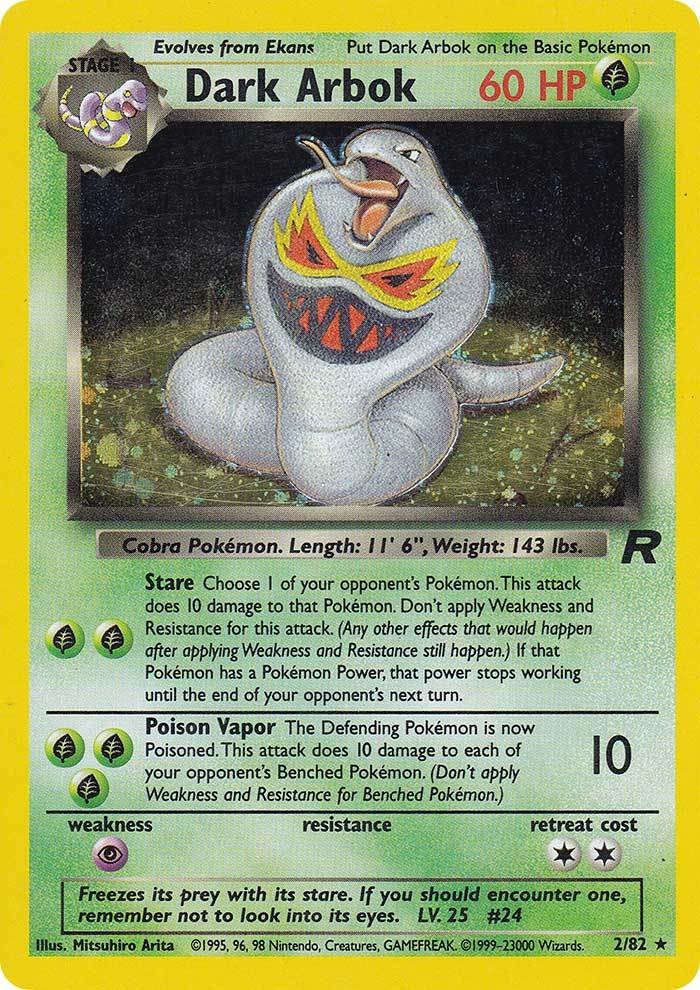 Dark Arbok (2/82) [Team Rocket Unlimited] | Devastation Store