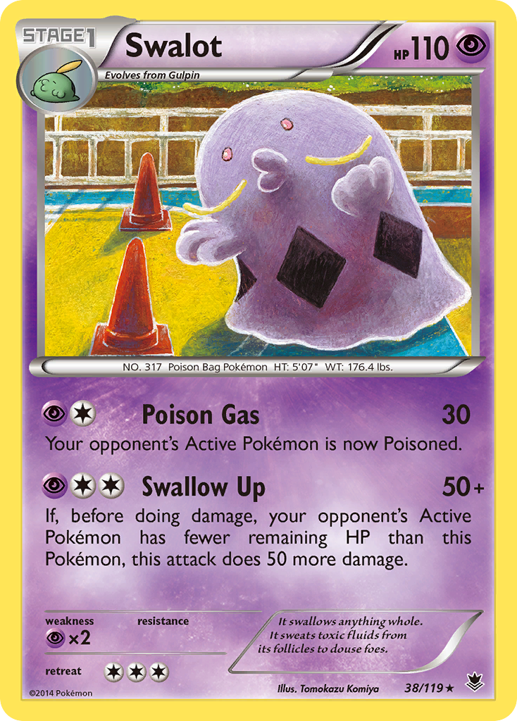 Swalot (38/119) [XY: Phantom Forces] | Devastation Store