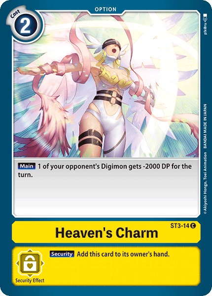 Heaven's Charm [ST3-14] [Starter Deck: Heaven's Yellow] | Devastation Store