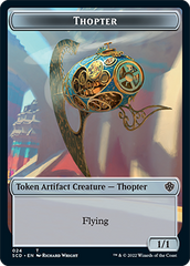 Elephant // Thopter Double-Sided Token [Starter Commander Decks] | Devastation Store