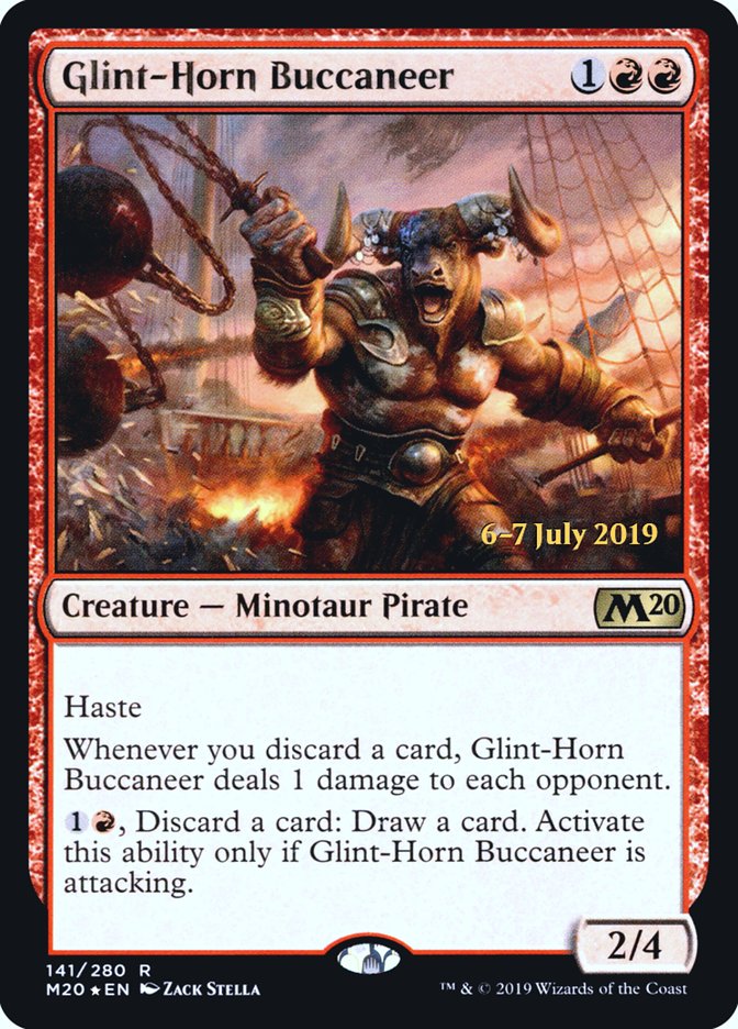 Glint-Horn Buccaneer  [Core Set 2020 Prerelease Promos] | Devastation Store