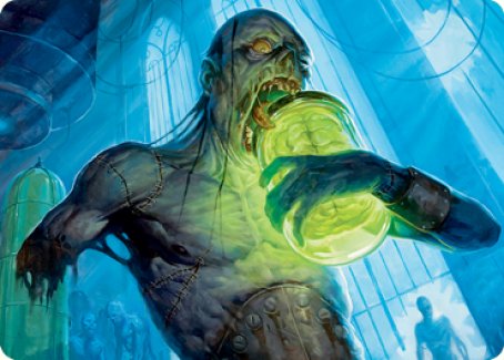 Larder Zombie Art Card [Innistrad: Midnight Hunt Art Series] | Devastation Store