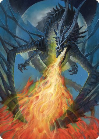 Balefire Dragon Art Card [Commander Masters Art Series] | Devastation Store