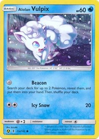 Alolan Vulpix (21a/145) (Alternate Art Promo) [Sun & Moon: Guardians Rising] | Devastation Store