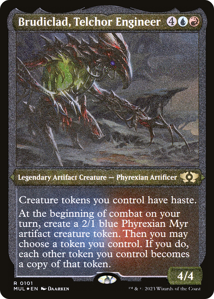 Brudiclad, Telchor Engineer (Foil Etched) [Multiverse Legends] | Devastation Store