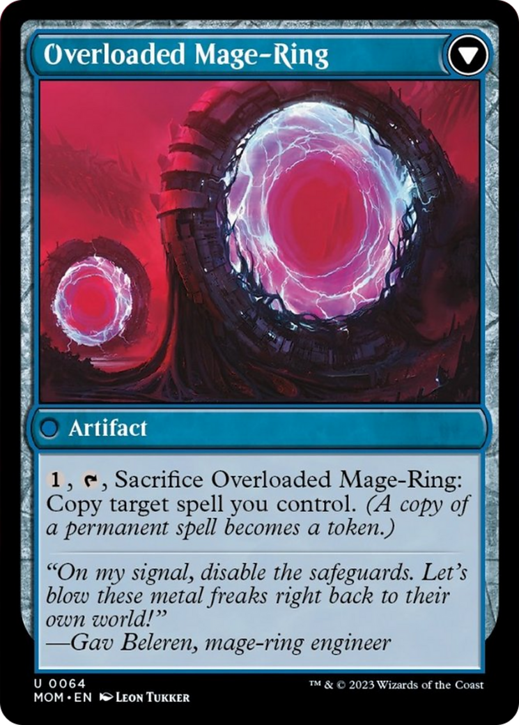 Invasion of Vryn // Overloaded Mage-Ring [March of the Machine] | Devastation Store