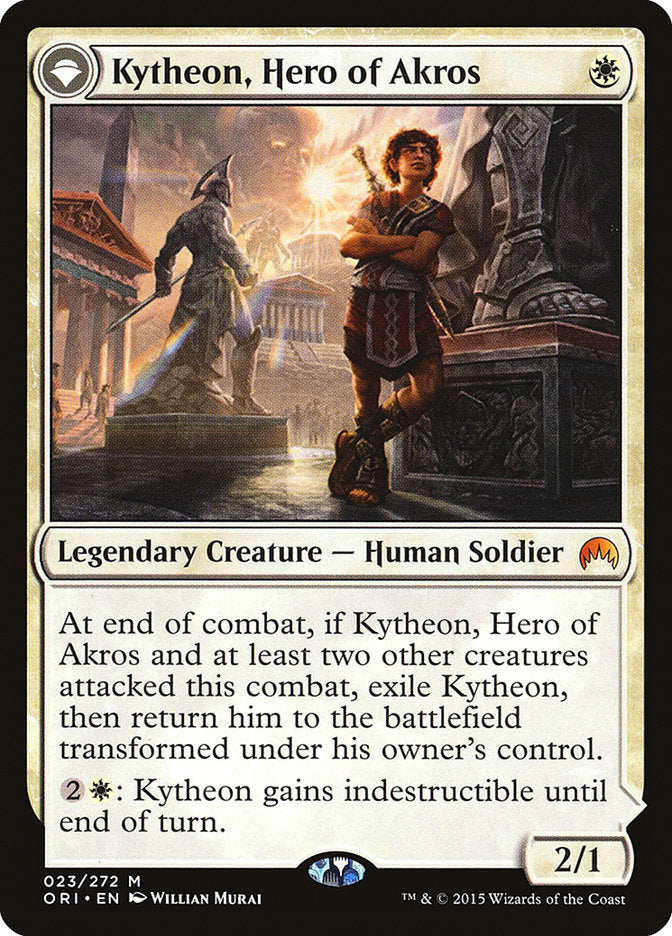 Kytheon, Hero of Akros // Gideon, Battle-Forged [Magic Origins] - Devastation Store | Devastation Store