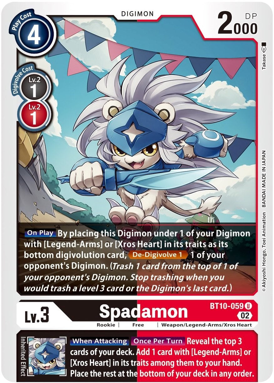 Spadamon [BT10-059] [Xros Encounter] | Devastation Store