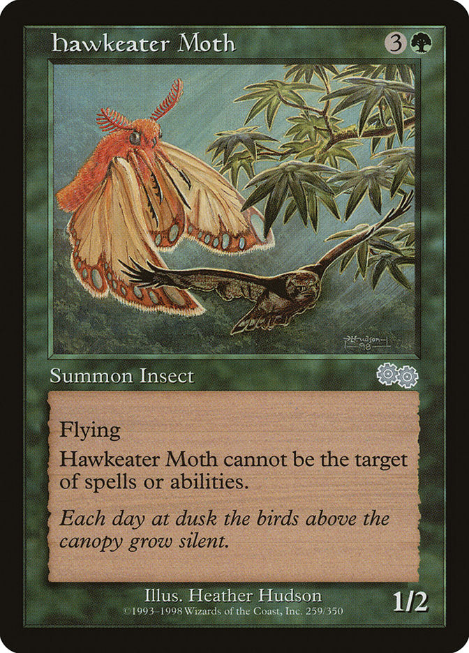 Hawkeater Moth [Urza's Saga] - Devastation Store | Devastation Store