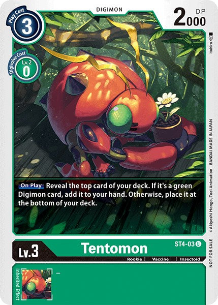 Tentomon [ST4-03] (Official Tournament Pack Vol.3) [Starter Deck: Giga Green Promos] | Devastation Store