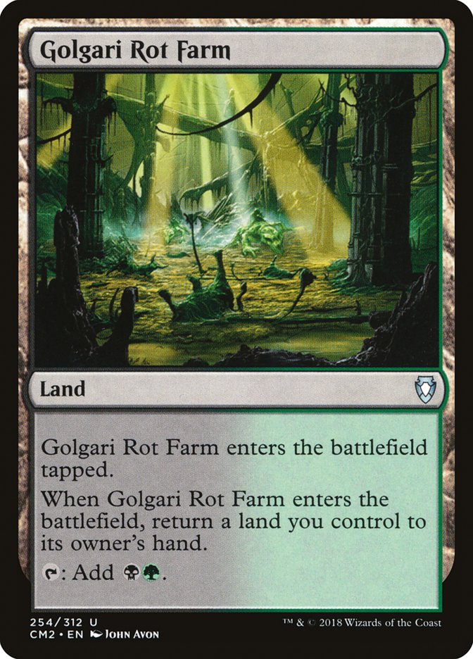 Golgari Rot Farm [Commander Anthology Volume II] | Devastation Store