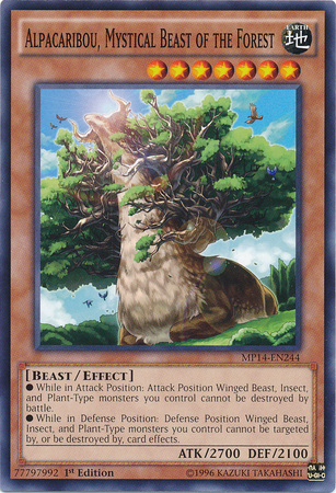 Alpacaribou, Mystical Beast of the Forest [MP14-EN244] Common | Devastation Store