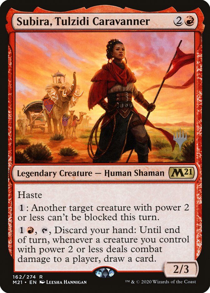 Subira, Tulzidi Caravanner (Promo Pack) [Core Set 2021 Promos] | Devastation Store