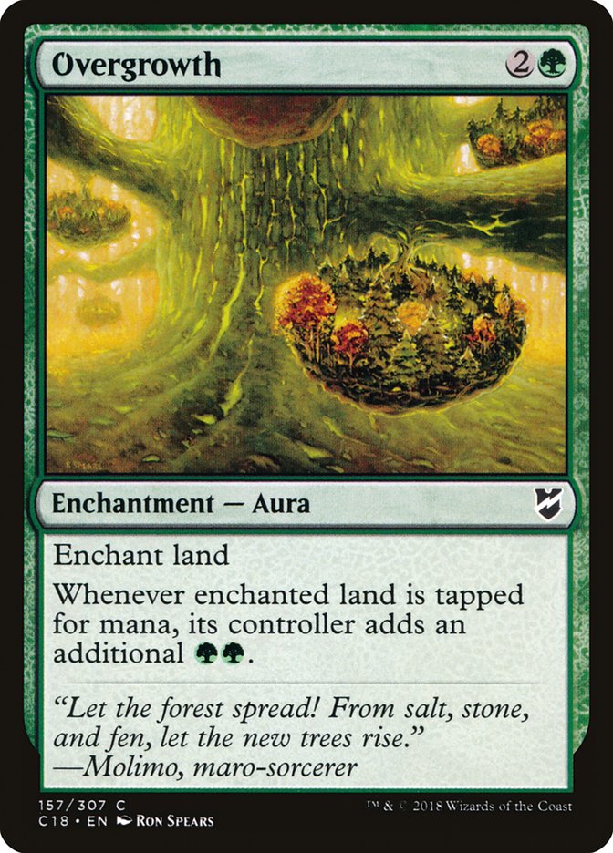 Overgrowth [Commander 2018] | Devastation Store