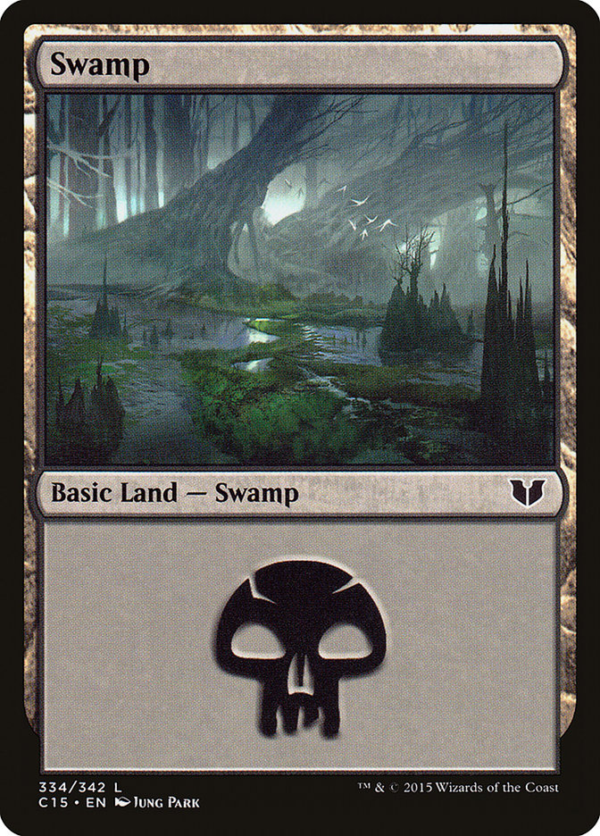 Swamp (334) [Commander 2015] - Devastation Store | Devastation Store
